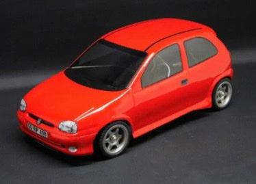 OPEL CORSA B - LEXAN BODY KIT 1:10 FOR M-CHASSIS INCL. DECALS # 11130