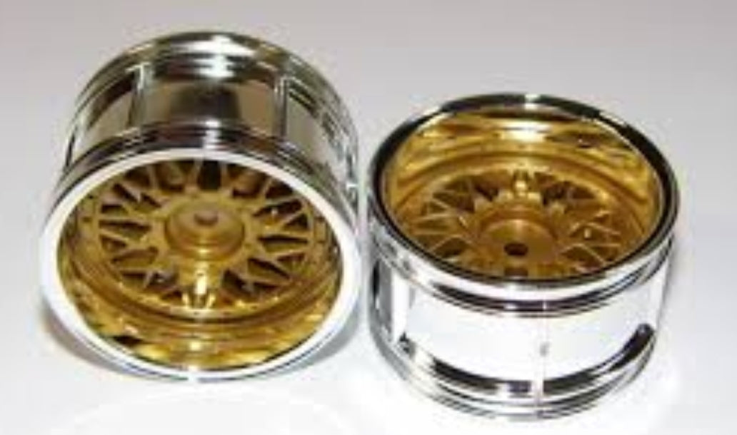 Tamiya (#50548) 2-Piece Mesh Wheels 4WD/FWD Touring & Rally Car (26mm) - L&L models 