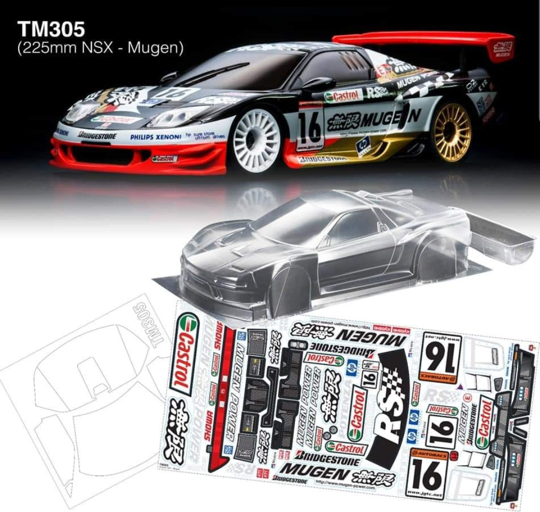 TM305 Honda NSX 225mm M chassis - L&L models 