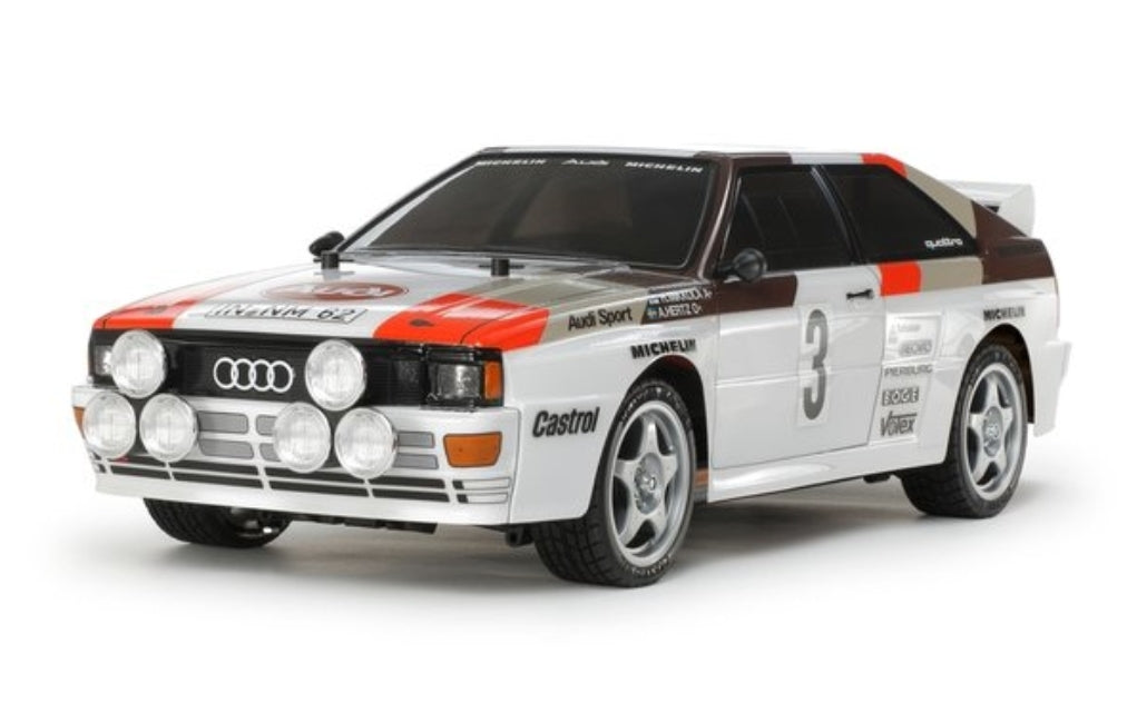 Tamiya 51615 Audi Quattro Rallye A2 Body Set - Requires Painting - L&L models 