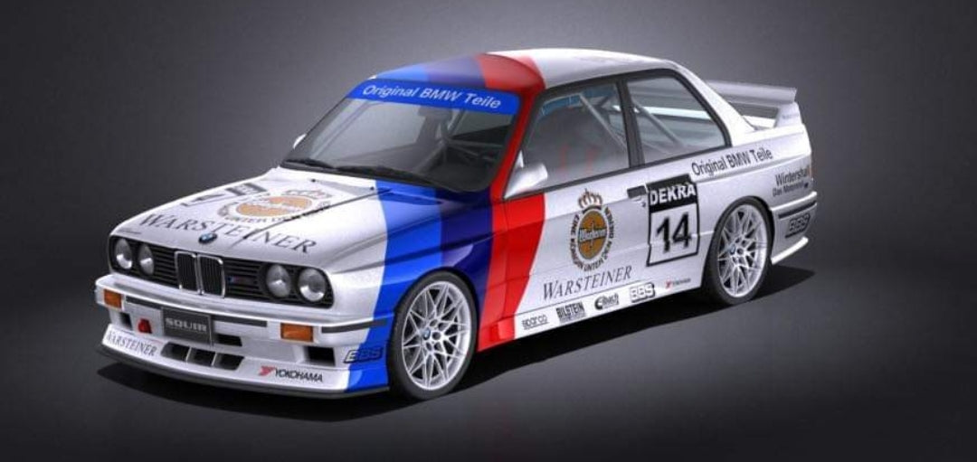 TC030 BMW M3 E30 Warsteiner – Tamiya 50467 Replica Bodyshell