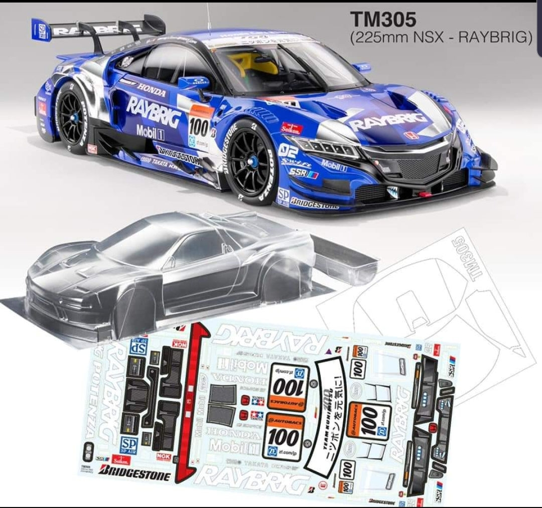 TM305 Honda NSX 225mm M Chassis - L&L models 