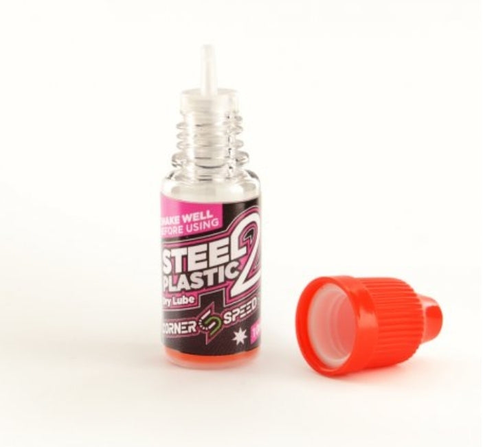 Corner Speed RC Steel to Plastic Dry Lube - L&L models 