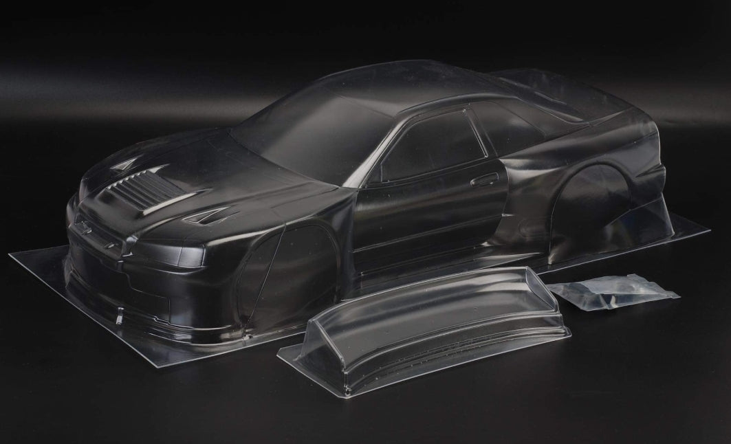 Gt R R34 Rc Body Shell TC034 Nissan GTR R34 “Zexel Loctite” Body Shell (190mm x 258mm) – L&L ...