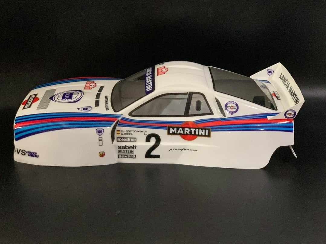 TC037 LANCIA 037 CLEAR BODY SET - L&L models 