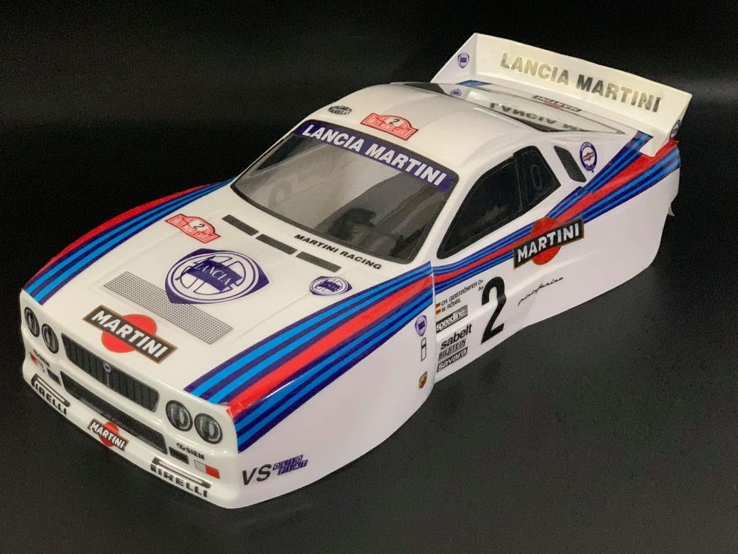 TC037 LANCIA 037 CLEAR BODY SET - L&amp;L models 