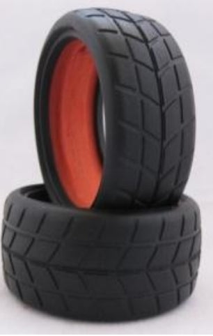 D001 Road Tire On-Road Grip Tyre Set 52mm X 26mm wheel Tamiya Kyosho HPI TYP2