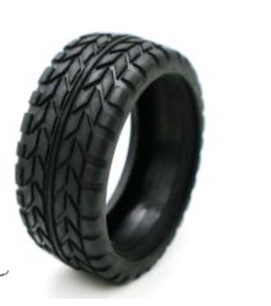 D039 Road Tire On-Road Grip Tyre Set 52mm X 26mm wheel Tamiya Kyosho HPI TYP2