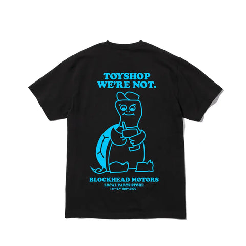 BLOCKHEAD MOTORS Turtle Boy T-shirt / Black
