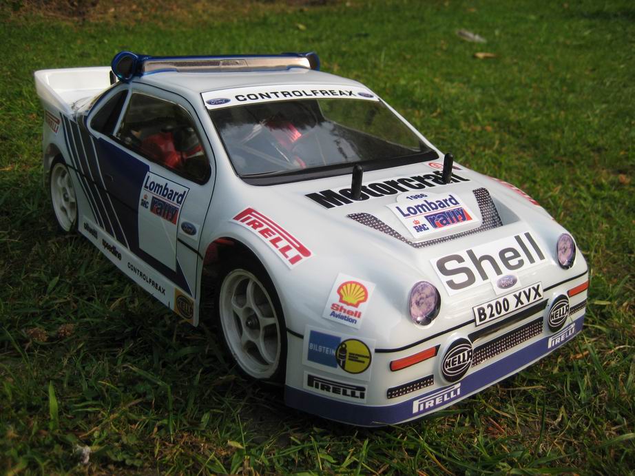 Ford RS200 Rally Body 190MM - L&amp;L models 