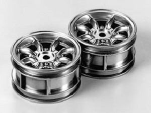 Tamiya Rover Mini Cooper 94 Monte Carlo Plated Wheels #50676 - L&L models 