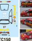 Ford Sierra RS500 Dick Johnson Tamiya TT01 TT02 190mm x 257mm HPI Kyosho Drift