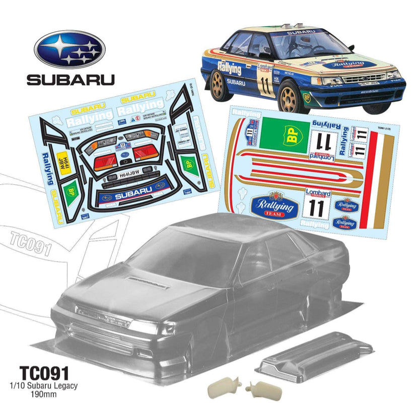 Subaru Legacy Rothmans WRC 190mm – L&L models