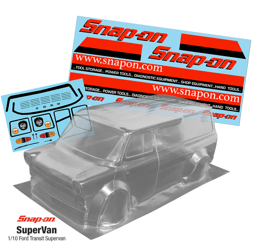 Ford Super Van 215mm x 257mm For TT01 TT02 Tamiya Transit