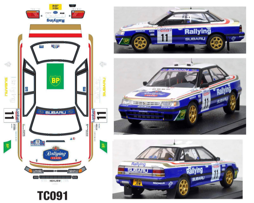 Subaru Legacy Rothmans WRC 190mm – L&L models