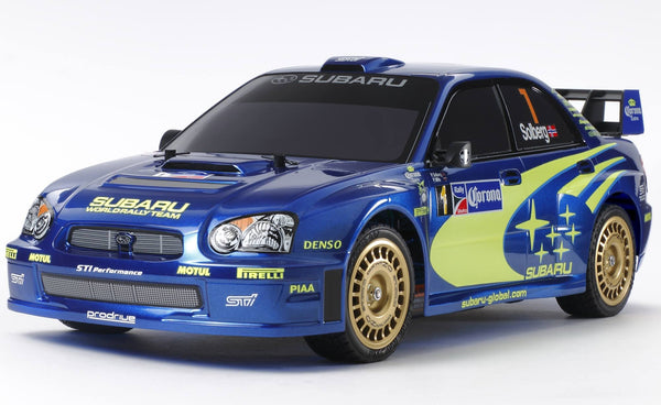 Tamiya - 1/10 Subaru Impreza WRC 2004 Body Parts Set  51150