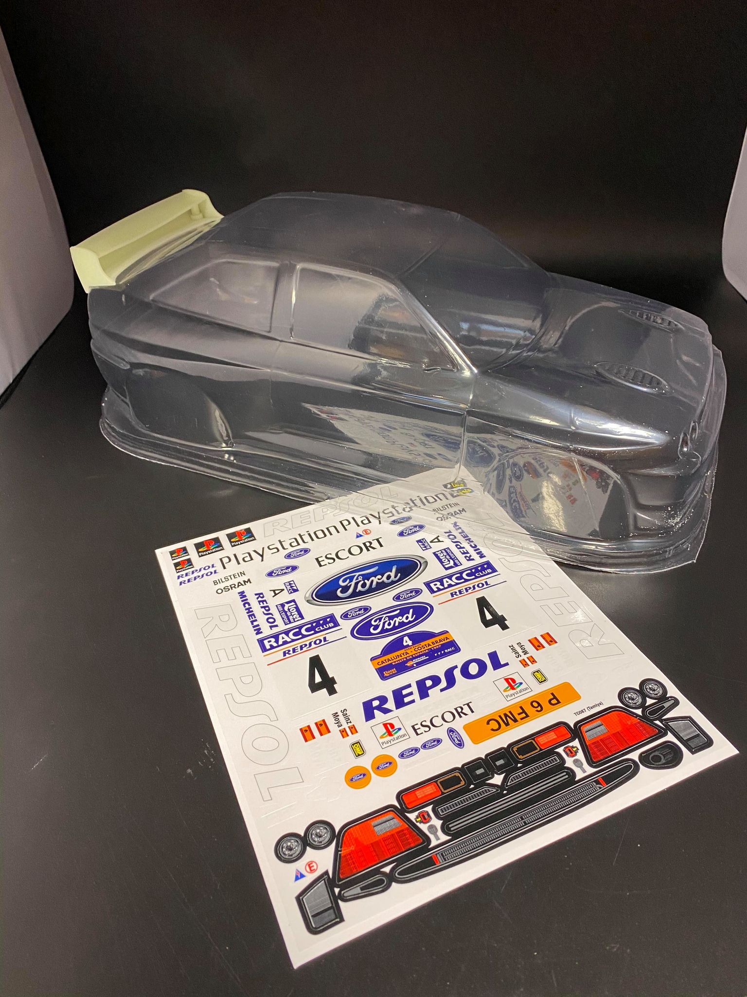 Lc Racing Wrc Body Shell TC002 Repsol WRC Escort Body Kit – L&L models