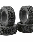 Gravel tyres 26mm 4pcs On-Road Grip Tyre Set 52mm X 26mm wheel Tamiya Kyosho HPI TYP2